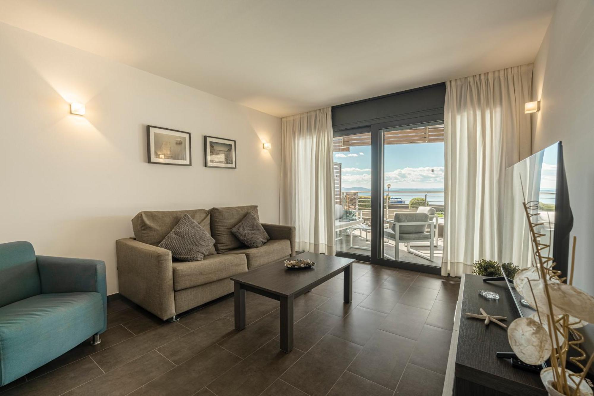 Apartamento Con Gran Terraza Delante Del Mar Roses Kültér fotó
